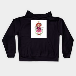 Angry Girl Kids Hoodie